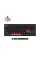 Клавіатура Keychron C3 Pro 87 Key K pro Red Switch Hot Swap RGB Black