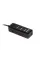 Концентратор USB 2.0 Maxxter 4хUSB2.0 Black (HU2A-4P-AC-03)