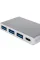 Концентратор USB Type-C Atcom 3хUSB3.0, USB Type-C, 0.1м, метал Silver