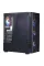 Корпус 1stPlayer D4-BK-4F1 Black без БЖ