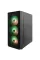 Корпус 1stPlayer FD3-BK-4F7 Black