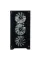 Корпус 1stPlayer X2-M-BK-4F7 Black без БЖ