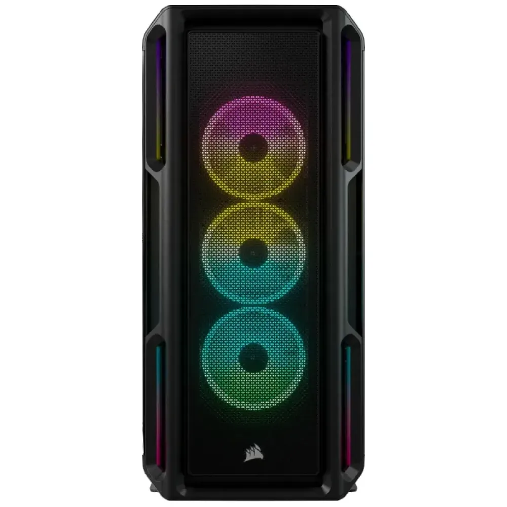Корпус Corsair iCUE 5000T RGB Tempered Glass Black (CC-9011230-WW)
