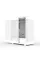 Корпус Zalman I4 Black White (I4WHITE) без БЖ