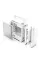 Корпус Zalman Z10 Duo White (Z10DUOWHITE) без БЖ