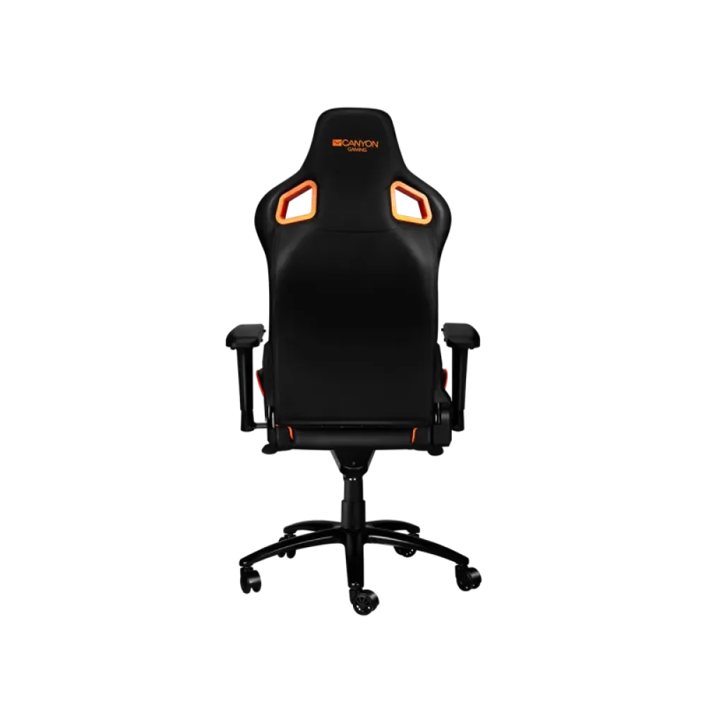Крісло для геймерів Canyon Corax Black/Orange (CND-SGCH5)