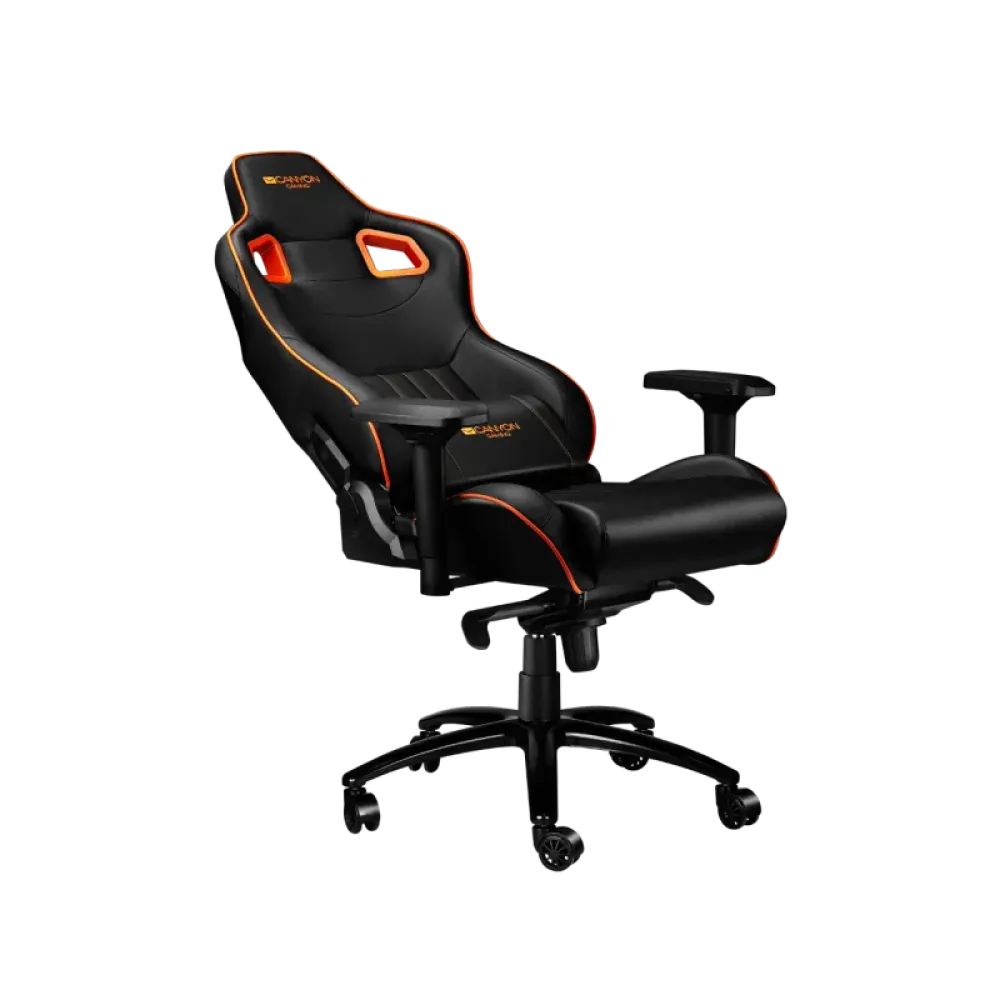 Крісло для геймерів Canyon Corax Black/Orange (CND-SGCH5)