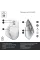 Мишка Bluetooth Logitech MX Master 3S Pale Grey (910-006560)