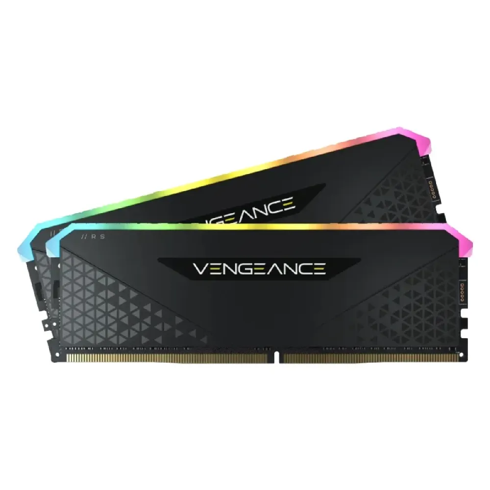 Модуль пам'яті DDR4 2x16GB/3200 Corsair Vengeance RGB RS Black