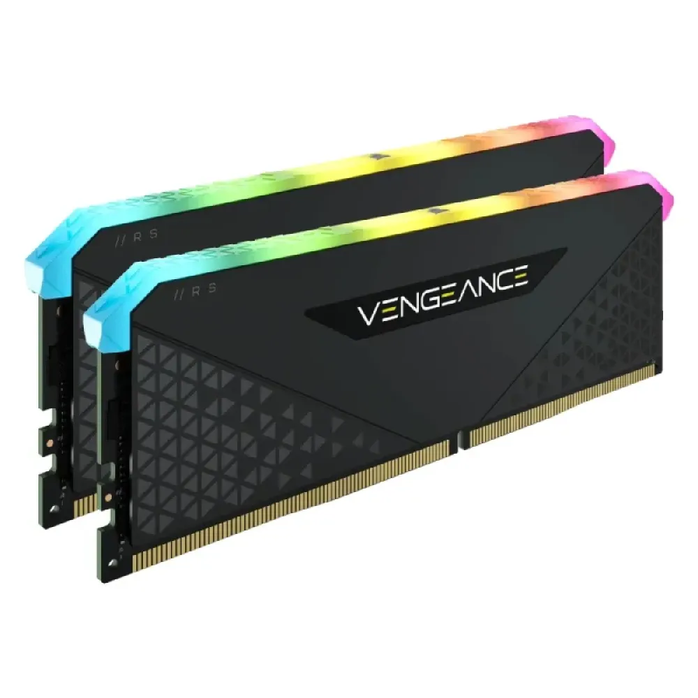 Модуль пам'яті DDR4 2x16GB/3200 Corsair Vengeance RGB RS Black
