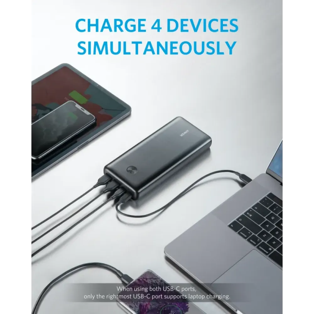 Повербанк Anker PowerCore III Elite 25600 mAh 87W (Black)