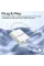 Адаптер Promate Lightning - 2xLightning (M/F) MediaLink-i2i White