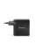 Мережевий зарядний пристрій REAL-EL CH-350 QC3.0 (2USB, 3A) Black