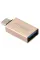 Адаптер Remax Glance USB-USB Type-C RA-OTG1 Gold