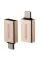 Адаптер Remax Glance USB-USB Type-C RA-OTG1 Gold