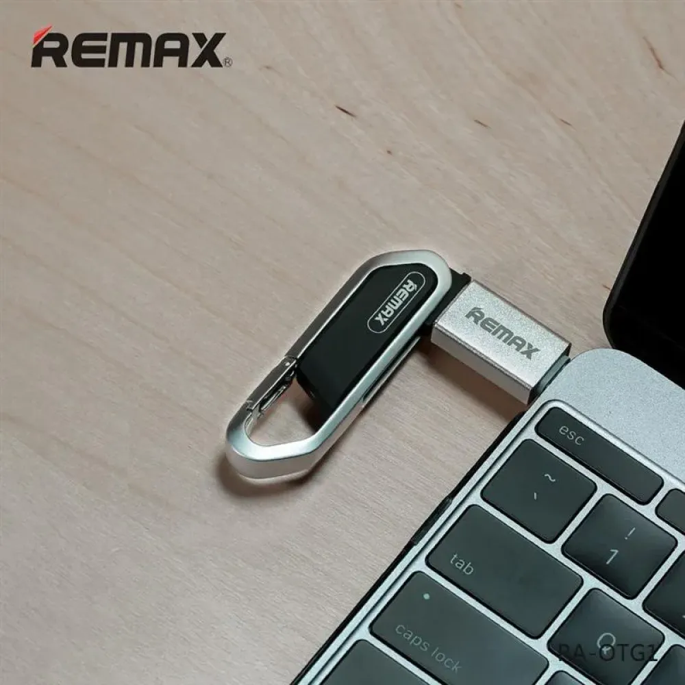 Адаптер Remax Glance USB-USB Type-C RA-OTG1 Silver