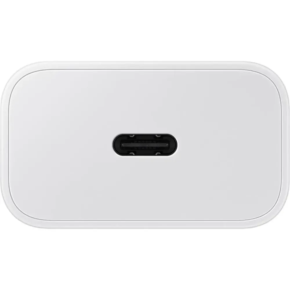 Мережевий зарядний пристрій Samsung EP-T2510XWEGEU White, 25W + кабель USB Type-C