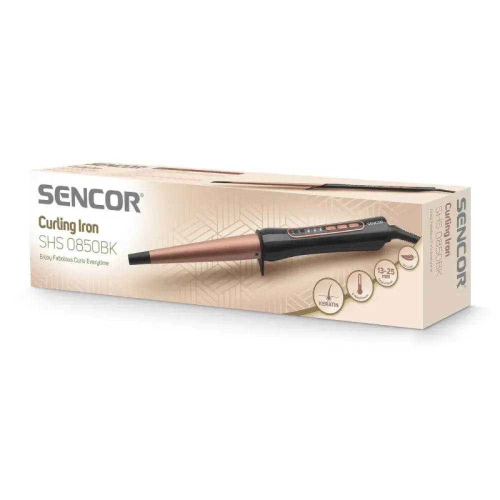 Щипці для завивки Sencor SHS 0850BK