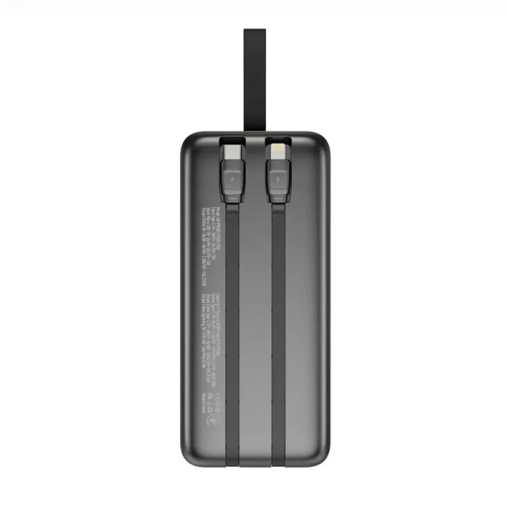 Повербанк ColorWay Digital Display 50000mAh Black (CW-PB500LPC5BK-PDD)
