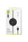 Бездротовий зарядний пристрій Usams US-CC096 Wireless Charger + Lightning Charging Cable Black