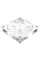 Вентилятор ID-Cooling Crystal 120 White