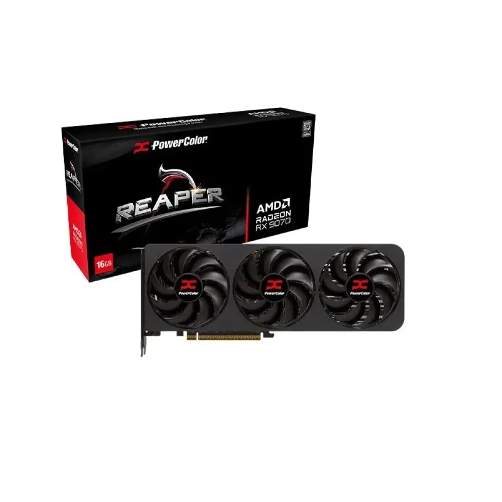 Відеокарта AMD Radeon RX 9070 16GB GDDR6 Reaper PowerColor