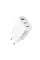Мережевий зарядний пристрій XO L117 (2USB-C, 1USB, 3А) PD, QC 3.0 White