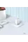 Мережевий зарядний пристрій XO L126 (1USB-C, 3А) PD White