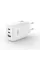 Мережевий зарядний пристрій XO L139 (2USB-C, 1USB, 3А) PD, QC 3.0 White