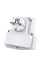 Мережевий зарядний пристрій XO WL09 (2 розетки 4000W; 2USB 2.4A) White