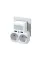 Мережевий зарядний пристрій XO WL09 (2 розетки 4000W; 2USB 2.4A) White