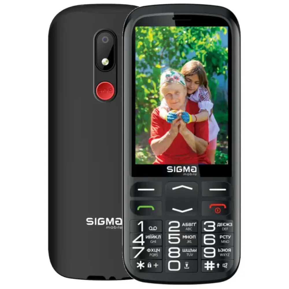 Мобільний телефон Sigma mobile Comfort 50 Optima Type-C Dual Sim Black