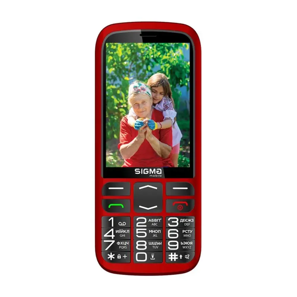 Мобільний телефон Sigma mobile Comfort 50 Optima Type-C Dual Sim Red