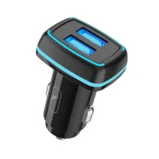 Автомобільний зарядний пристрій SkyDolphin SZ18 (2USB, 3.4A) Black (SDAZP-000098)