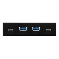 USB-хаб Frime USB 3.1 2 x type A & 2 x type C VL820 Black (ECF-FP2xTA&2xTC.32)