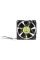 Вентилятор Gembird FANPS 80x80x25мм, 2-pin, чорний