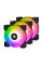Вентилятор ID-Cooling DF-12025-ARGB Trio (3pcs Pack)