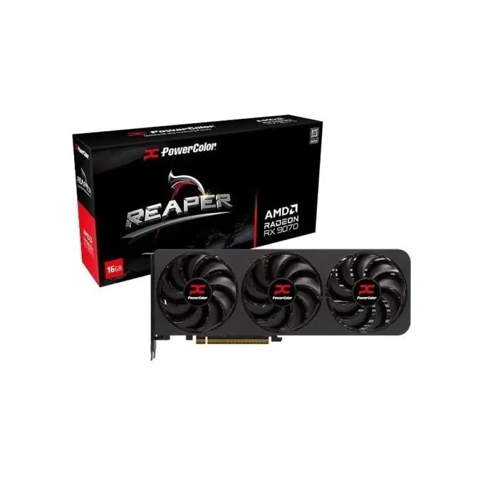 Відеокарта AMD Radeon RX 9070 XT 16GB GDDR6 Reaper PowerColor