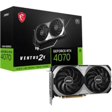 Відеокарта GF RTX 4070 12GB GDDR6X Ventus 2X E OC MSI (GeForce RTX 4070 VENTUS 2X E 12G OC)