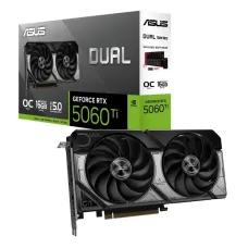 Відеокарта GF RTX 5060 Ti 16GB GDDR7 Dual OC Asus (DUAL-RTX5060TI-O16G)