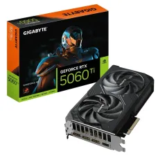 Відеокарта GF RTX 5060 Ti  8GB GDDR7 Windforce Gigabyte (GV-N506TWF2-8GD)