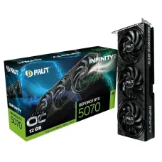 Відеокарта GF RTX 5070 12GB GDDR7 Infinity 3 OC Palit (NE75070S19K9-GB2050S)