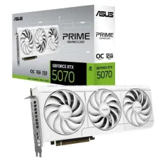 Відеокарта GF RTX 5070 12GB GDDR7 Prime OC White Asus (PRIME-RTX5070-O12G-WHITE)
