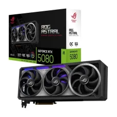 Відеокарта GF RTX 5080 16GB GDDR7 ROG Astral Gaming OC Asus (ROG-ASTRAL-RTX5080-O16G-GAMING)