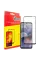 Захисне скло Dengos для Motorola G55 Black Full Glue (TGFG-398)