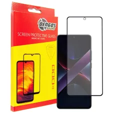 Захисне скло Dengos для Poco X7 Pro Black Full Glue (TGFG-393)