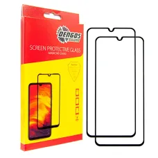 Захисне скло Dengos для Samsung Galaxy A26 SM-A266 Black Full Glue (DG-TG2P-67) 2шт